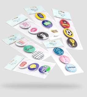 Flair buttons collection